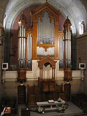 orgue du temple des Brotteaux de lyon