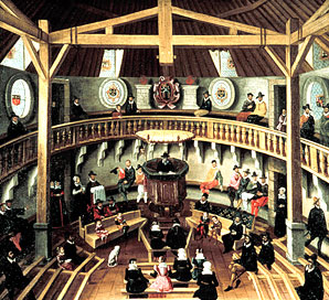 intrieur du temple de Paradis  Lyon