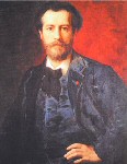 portrait d'Auguste Bartholdu par Jean Benner (Muse Bartholdi  Colmar)